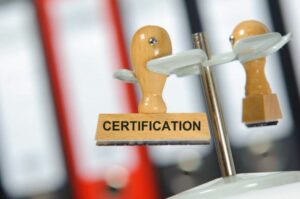 certification