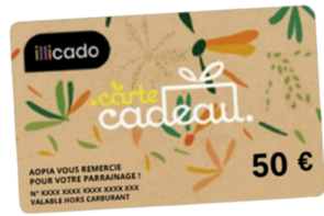 Carte cadeau 50€